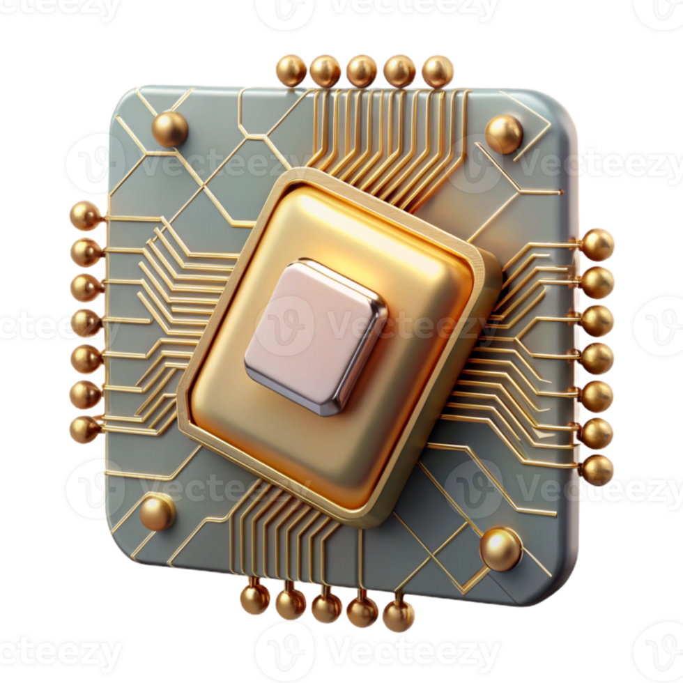 dramatic modern Circuit Board Electronics Technology Isolated for Engineering Designs png