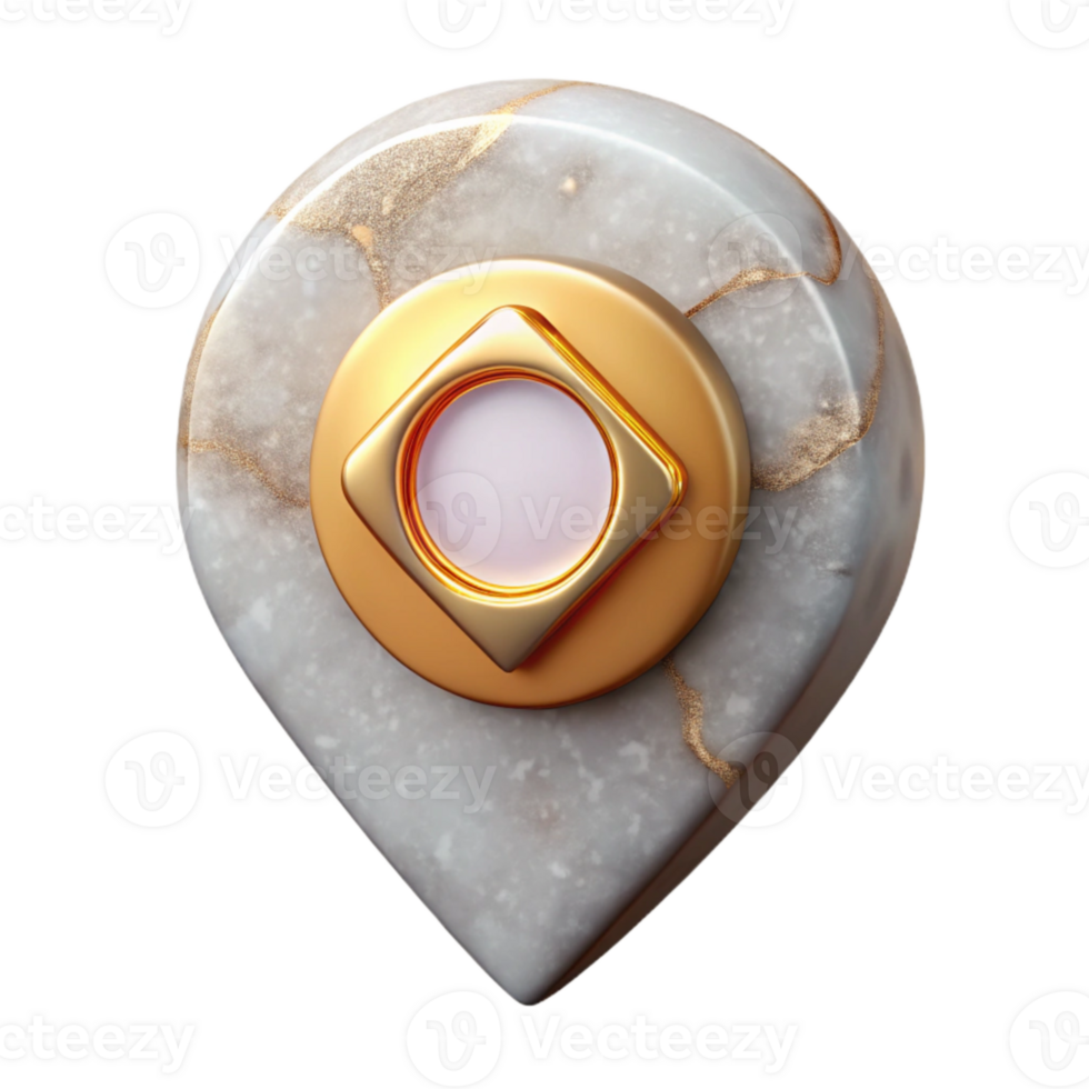 wonderful creative Clean Location Map Pin Icon Transparent for Navigation Apps exclusive png