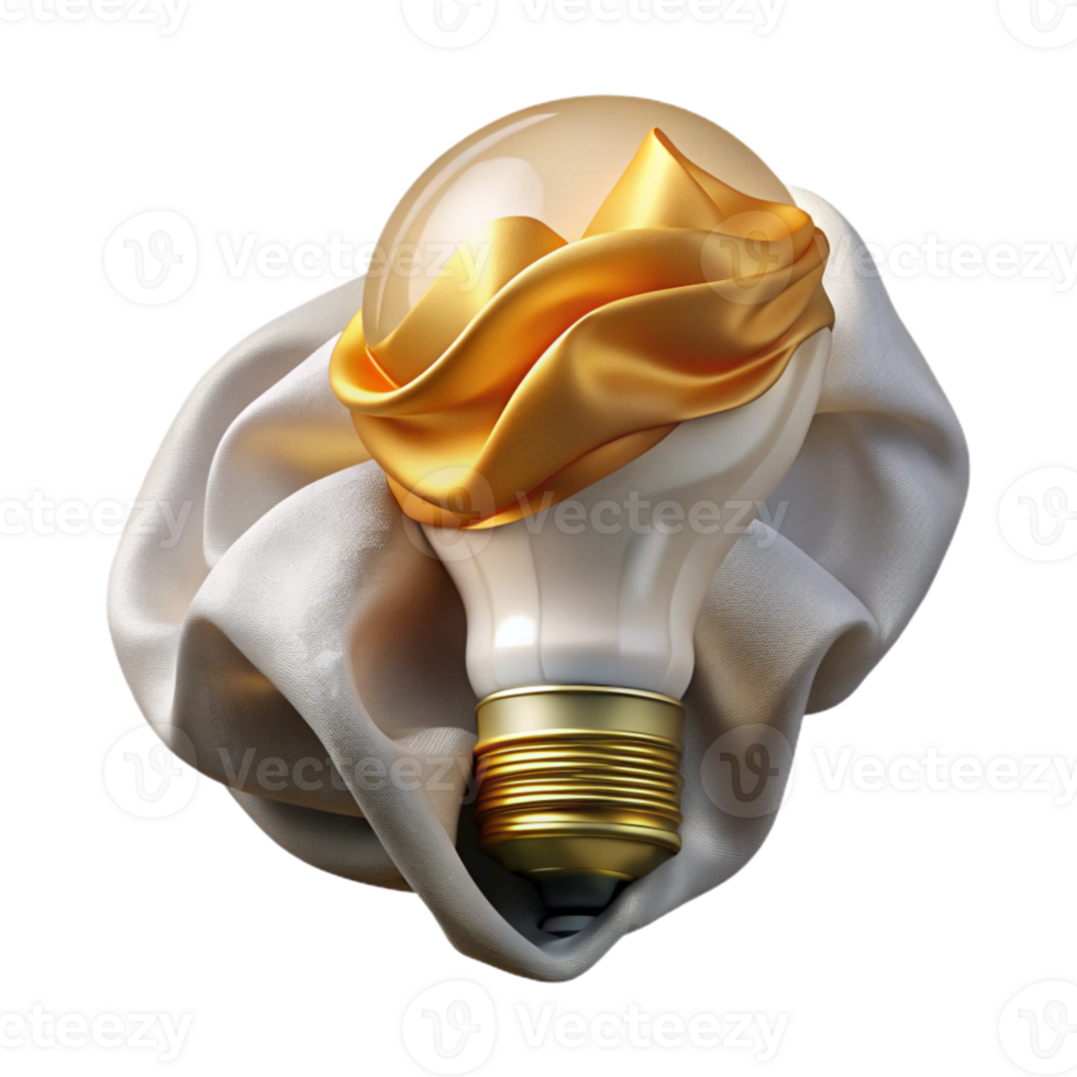 impressive classic Clean Lightbulb Idea Icon Cutout for Innovation Projects professional png
