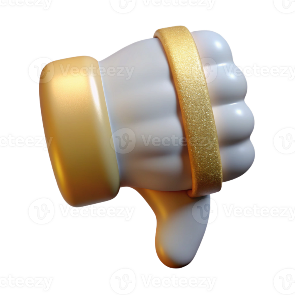 extraordinary vintage Clean Thumbs Down Icon Isolated for User Feedback high quality png