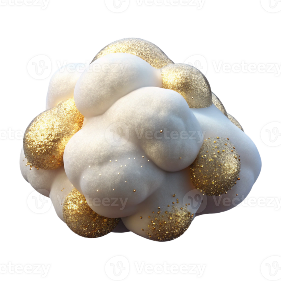 serene creative Cloud Texture Fluffy White Isolated exclusive png