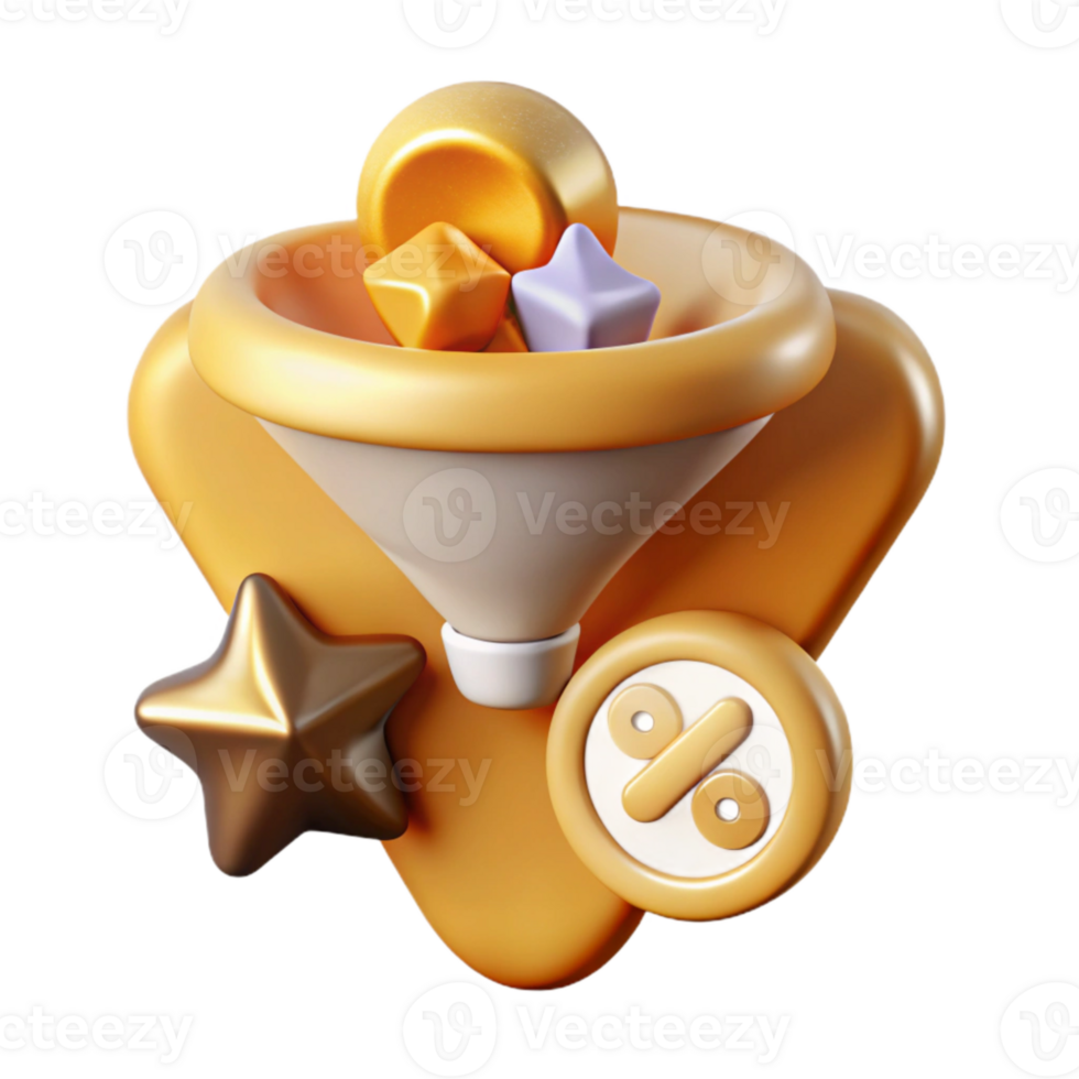serene abstract Conversion Rate Optimization Icon Isolated for Marketing Roi high resolution png