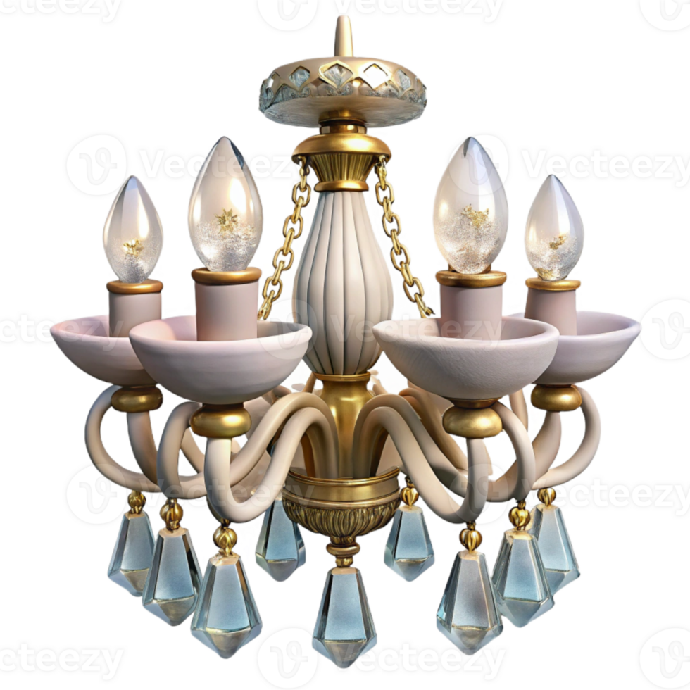 wonderful traditional Crystal Chandelier Cutout for Elegant Interior Scenes high resolution png