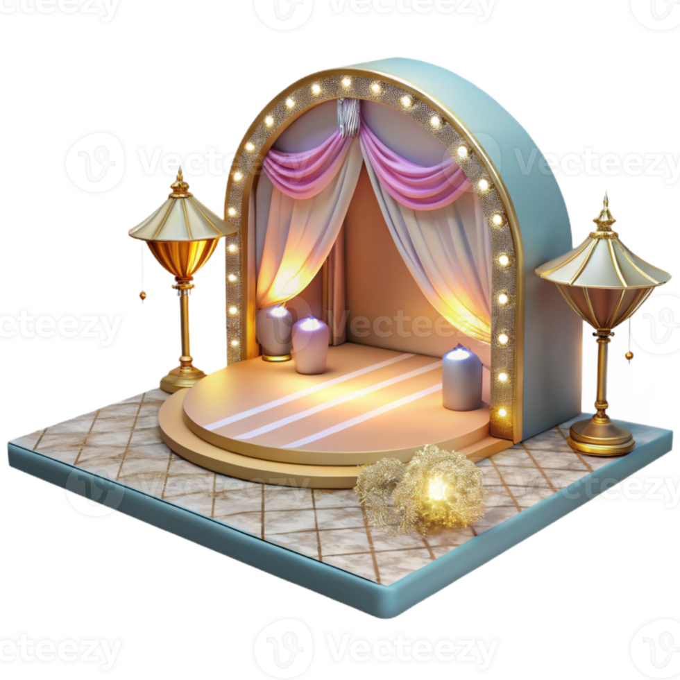 stunning creative Dance Floor Empty Spotlight Cutout for Wedding Reception original png