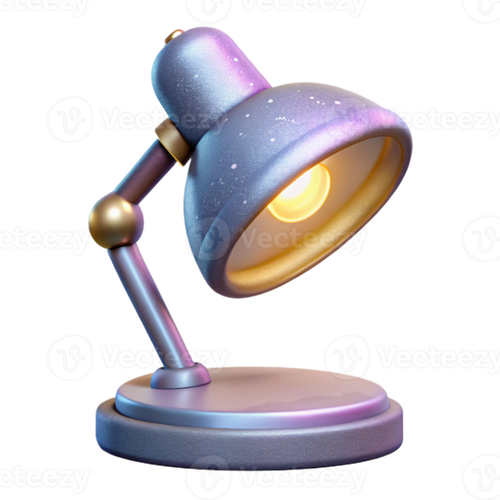 wonderful contemporary Desk Lamp Workspace Lighting Cutout for Interior Visualization genuine png
