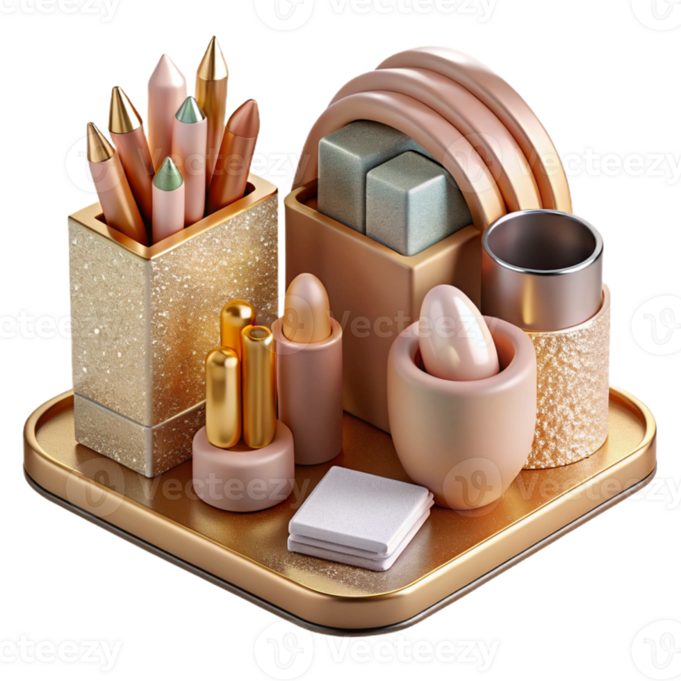 extraordinary rustic Desk Organizer Office Supplies Workspace Transparent for Efficiency premium png