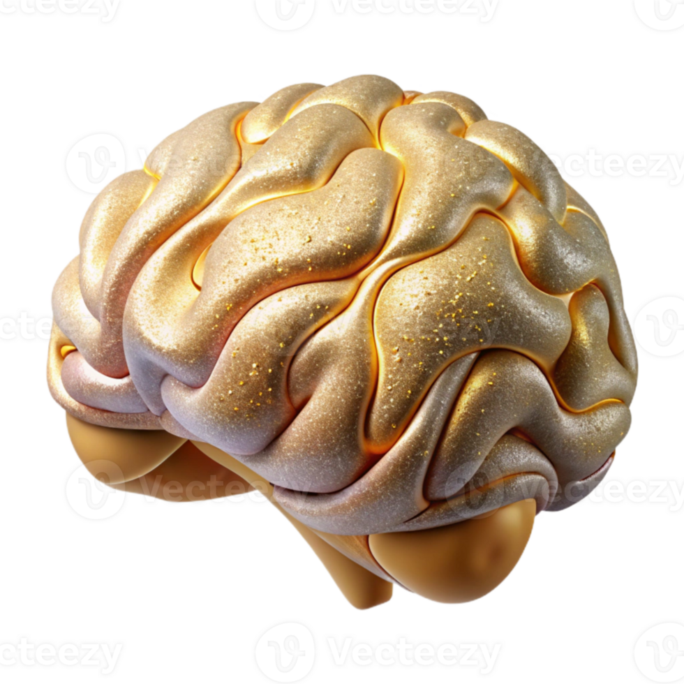 wonderful abstract Detailed Brain Structure Diagram Cutout for Neuroscience Studies original png