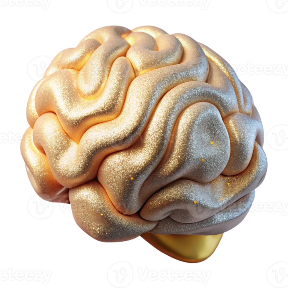 vibrant artistic Detailed Brain Structure Diagram Cutout for Neuroscience Studies genuine png