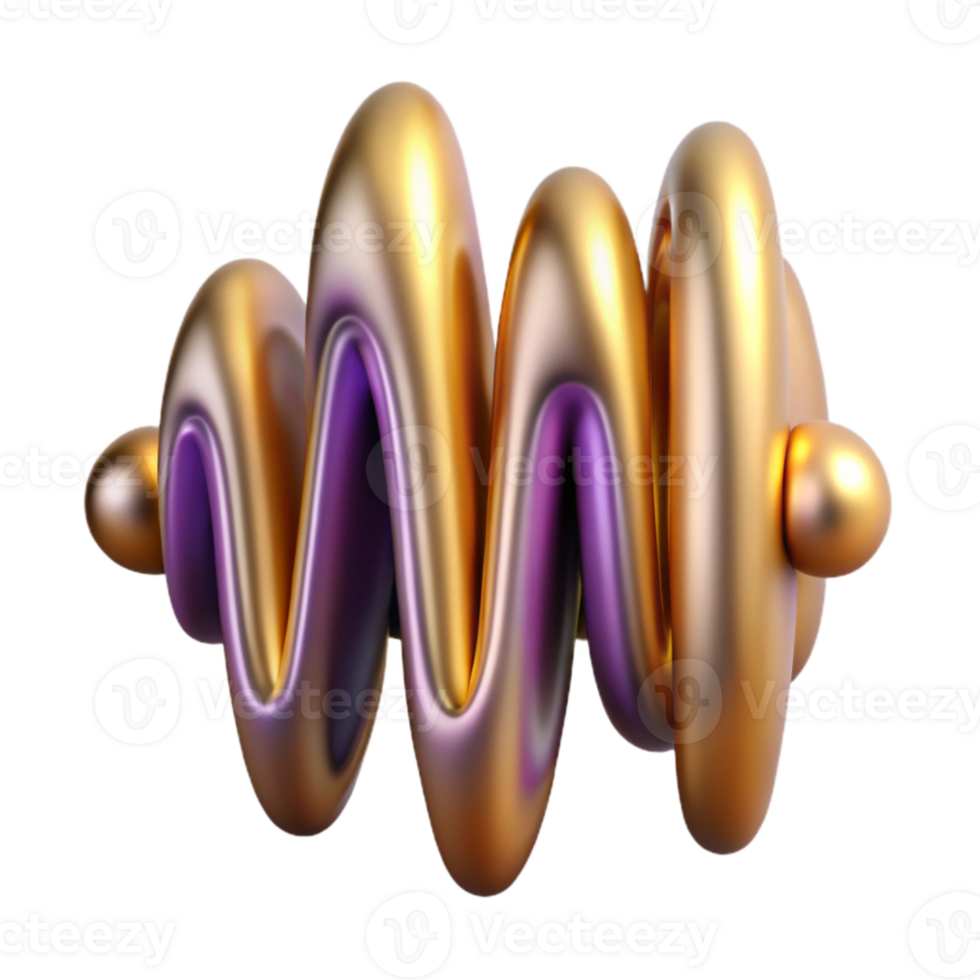 magnificent classic Digital Audio Waveform Isolated for Music Production high quality png