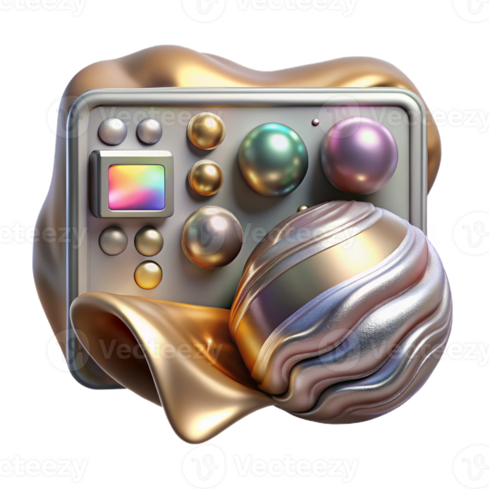 impressive minimalist Digital Painting Software Interface Isolated for Art exclusive png