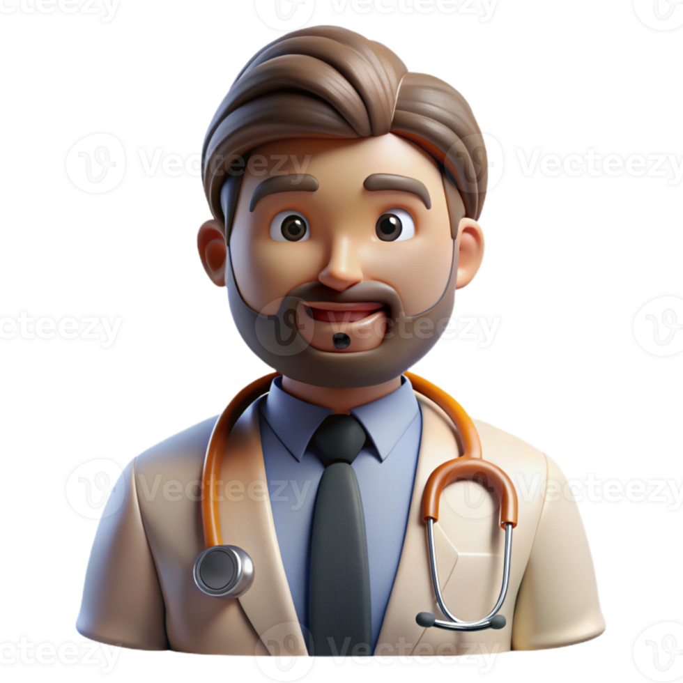 serene traditional Doctor Stethoscope Cutout for Healthcare Graphics high quality png