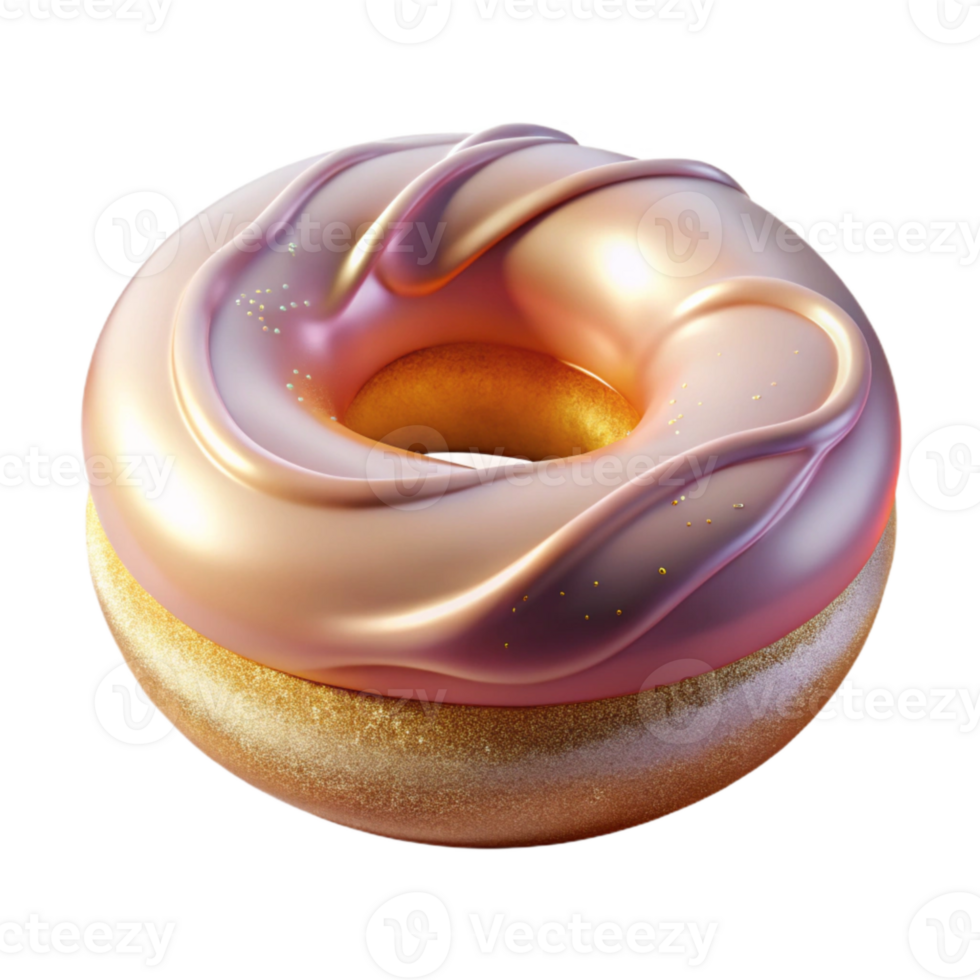 magnificent creative Donut Glazed Sweet Treat Transparent for Bakery Graphics exclusive png