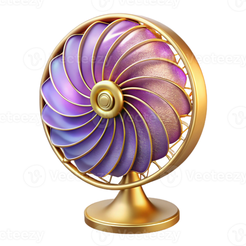 wonderful vintage Electric Fan Cooling Appliance Summer Essential Transparent for Home Use authentic png
