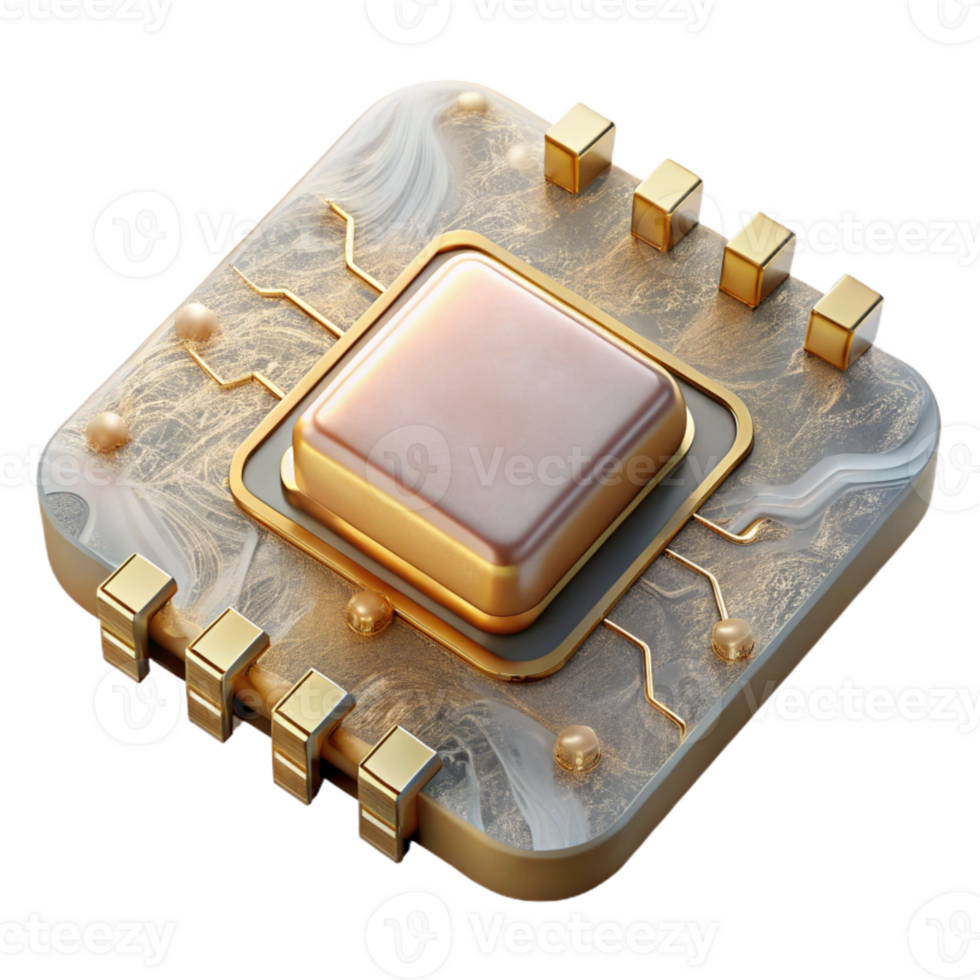 stunning artistic Electronic Circuit Board Close Up View Transparent for Tech Backgrounds authentic png