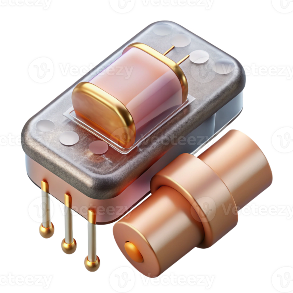 impressive abstract Electronic Components Resistor Capacitor Transparent for Circuit Design genuine png