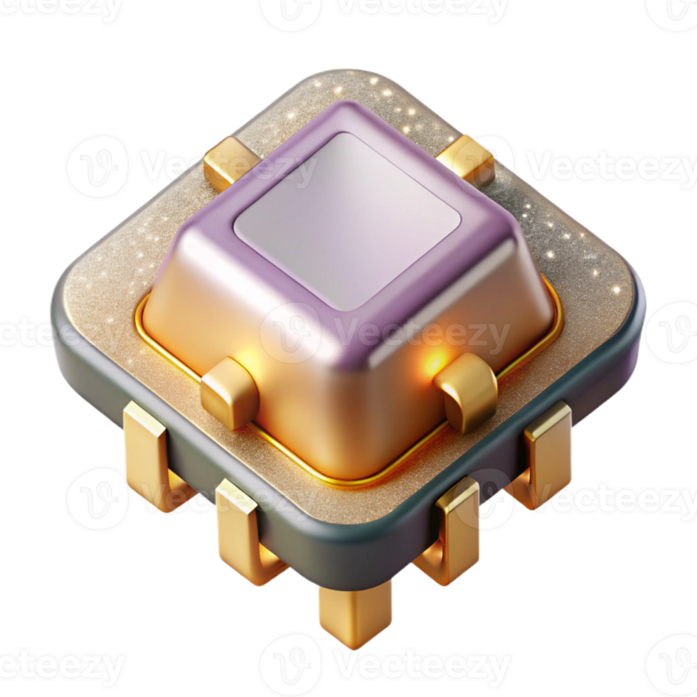 impressive artistic Electronic Components Sensors Iot Technology Isolated for Smart Devices high resolution png