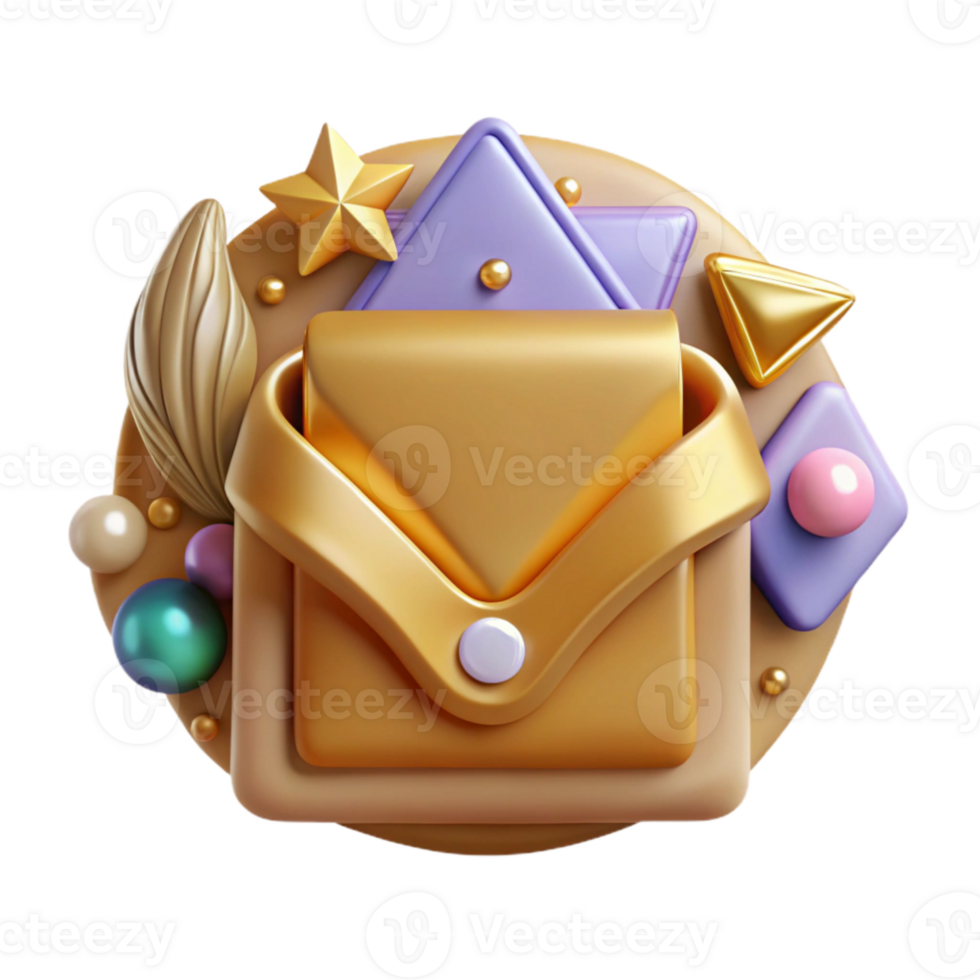 magnificent modern Email Inbox Interface Transparent for Communication exclusive png