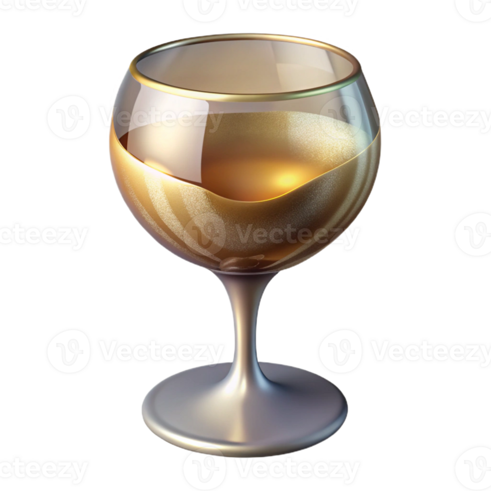 magnificent artistic Empty Wine Glass Clear Isolated for Beverage Photography genuine png