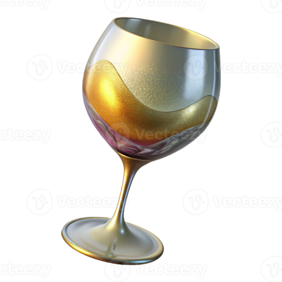 impressive modern Empty Wine Glass Clear Isolated for Beverage Photography premium png