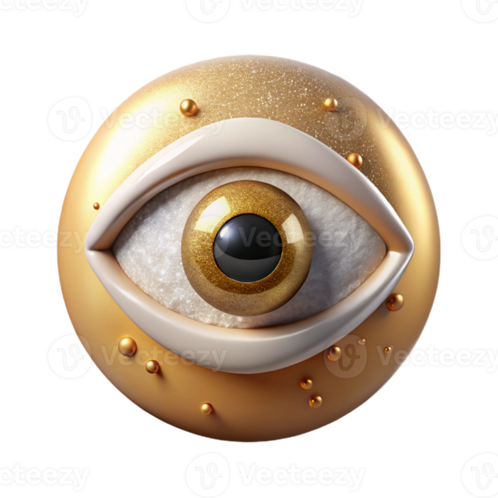 magnificent minimalist Eye Ophthalmology Icon Isolated for Vision and Eye Care professional png