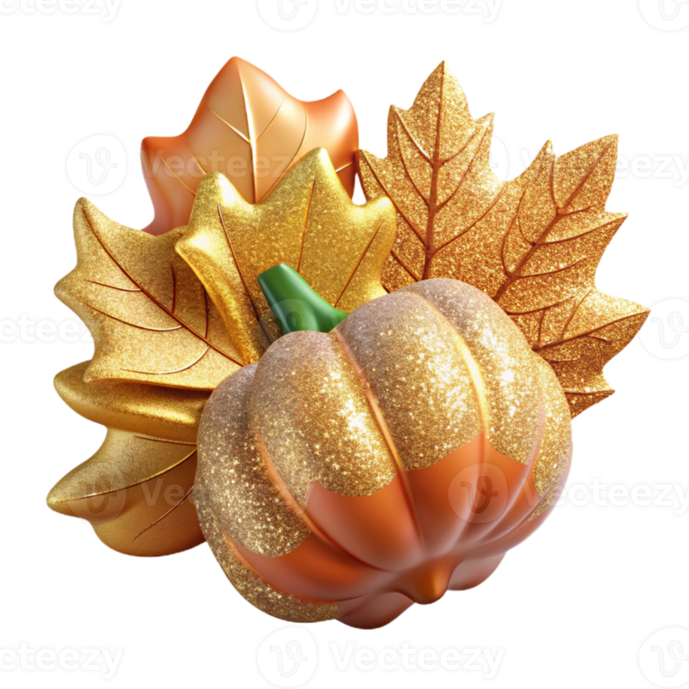 wonderful abstract Fall Foliage Transparent Background for Autumn Designs png