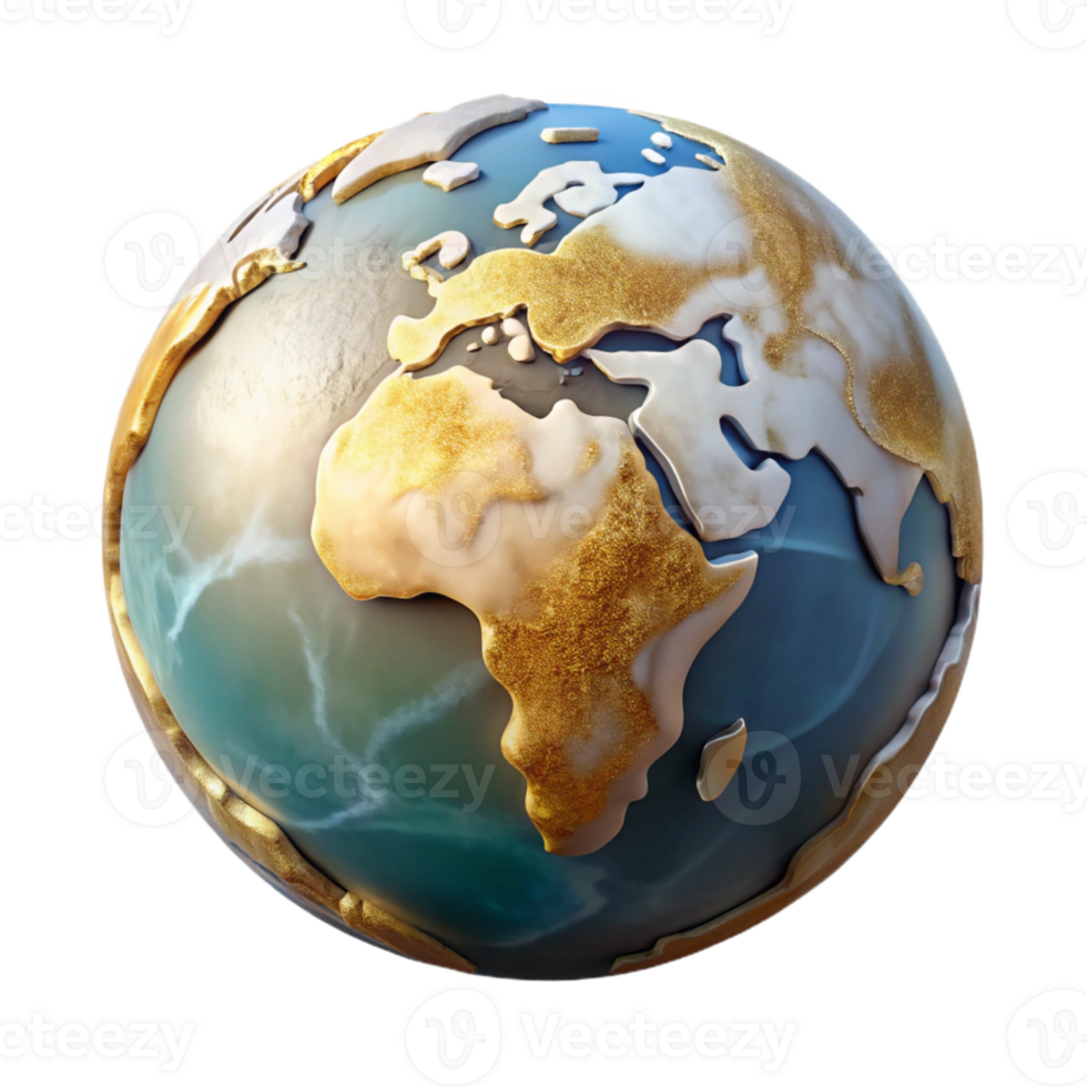 elegant minimalist Flat Design World Globe Icon Transparent for Global Business high resolution png