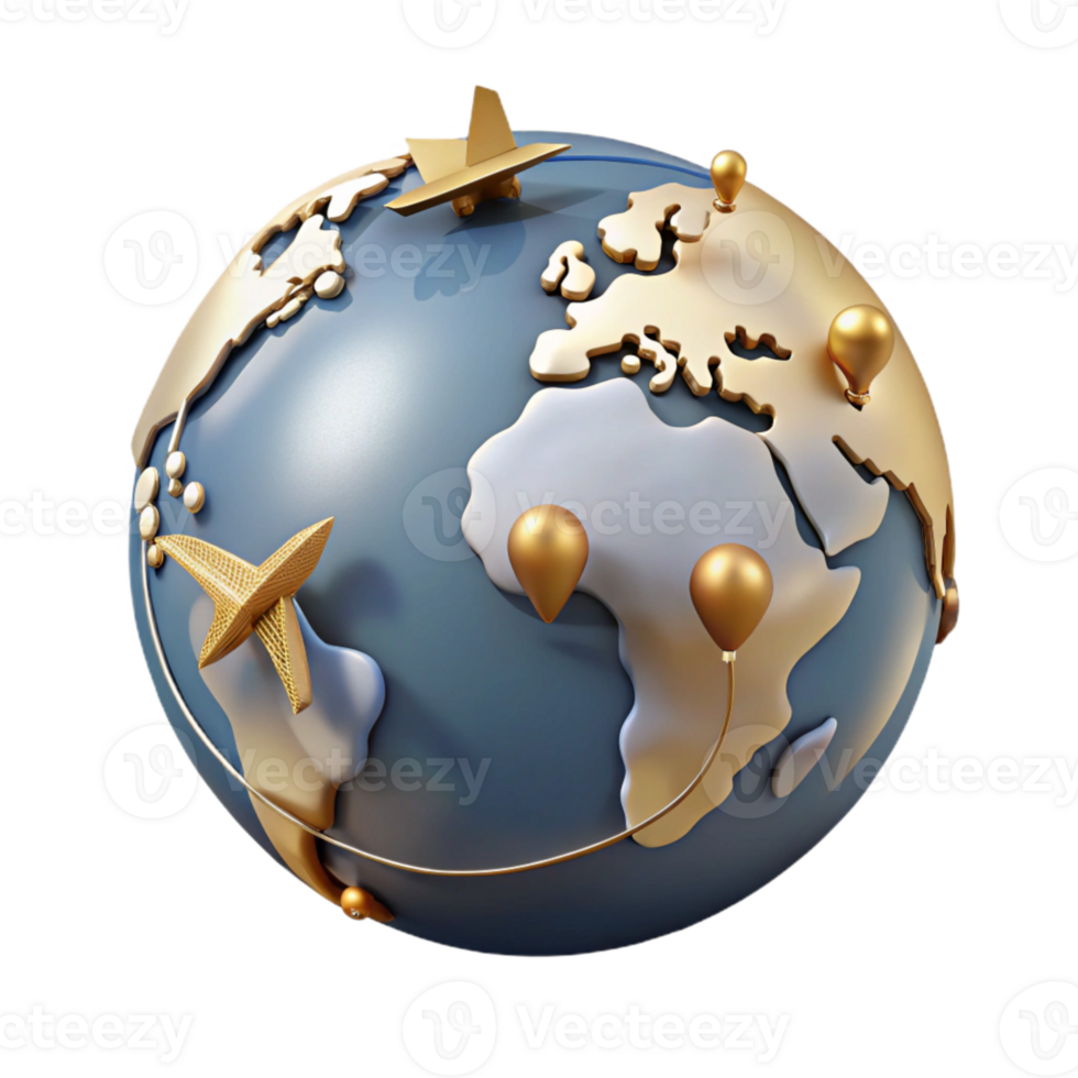 magnificent modern Flight Path on World Map Isolated for Logistics Planning high quality png