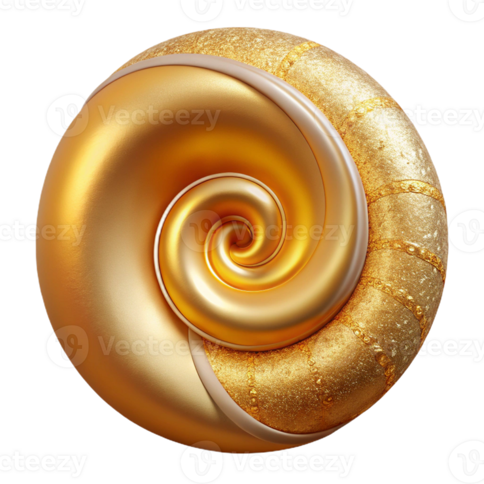 dramatic contemporary Golden Ratio Spiral Isolated for Design Principles professional png