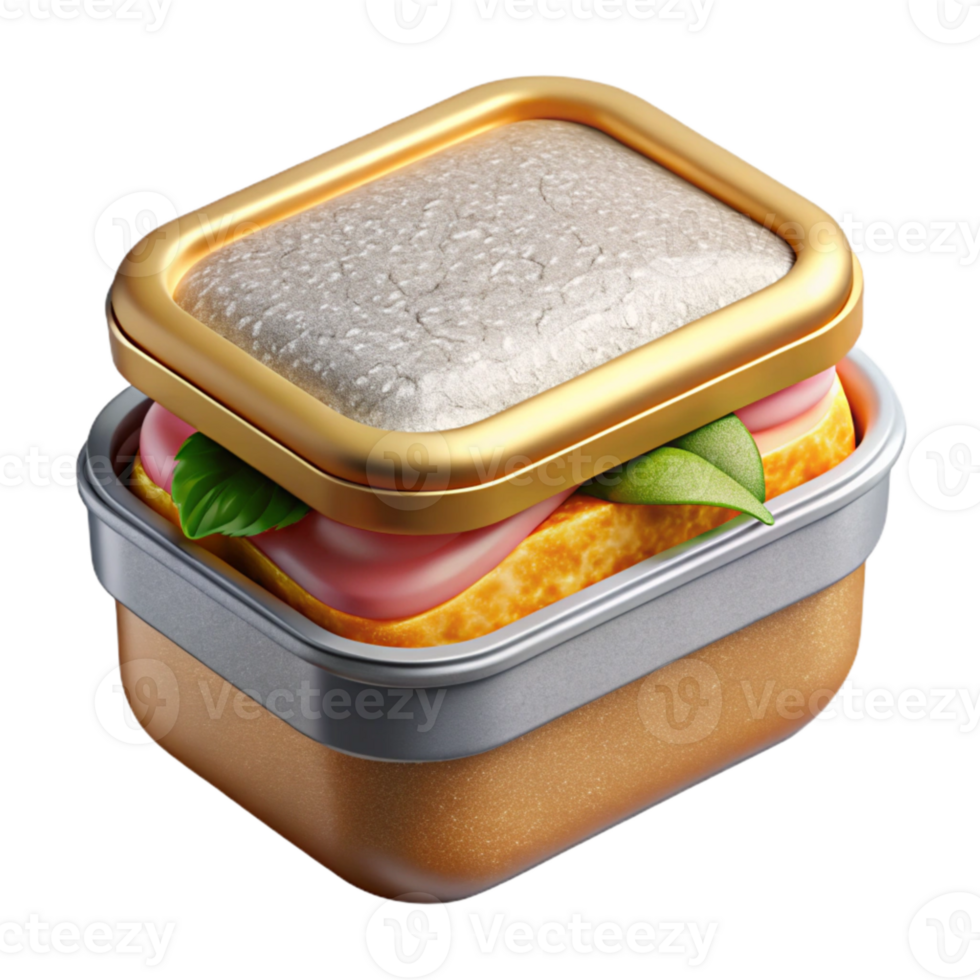 wonderful abstract Healthy Meal Prep Food Container Cutout for Nutrition Plans original png