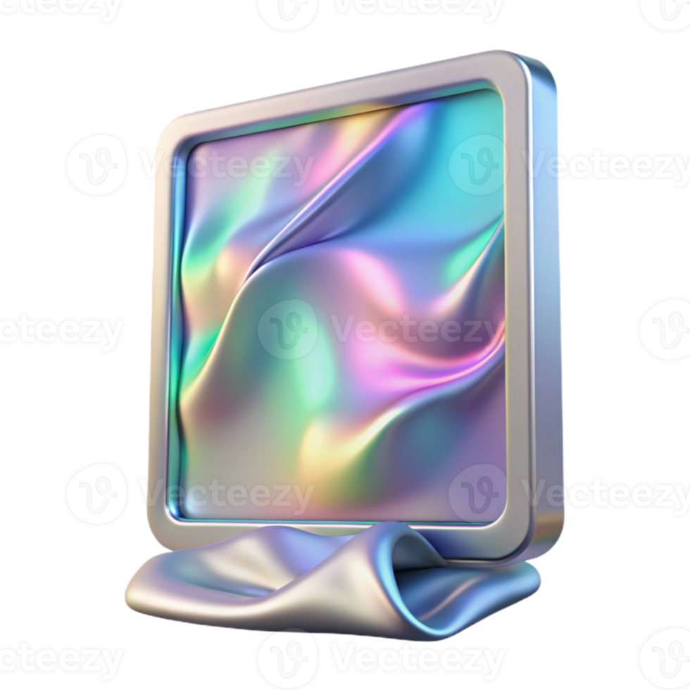 extraordinary vintage Holographic Display Screen Transparent Background for Vr Projects premium png