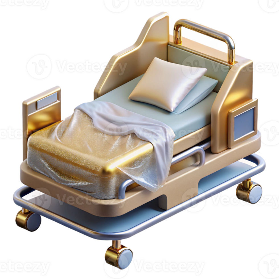 impressive artistic Hospital Room Patient Bed Healthcare Cutout Medical Facility exclusive png