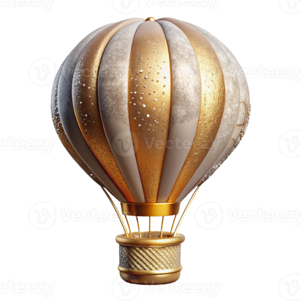 impressive classic Hot Air Balloon Festival Isolated for Community Events genuine png
