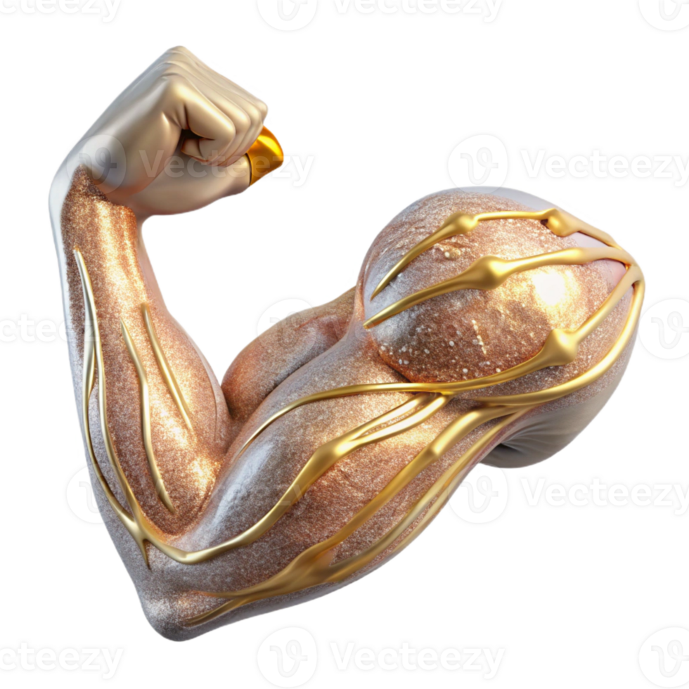 beautiful artistic Human Arm Muscles Transparent Anatomy Chart genuine png