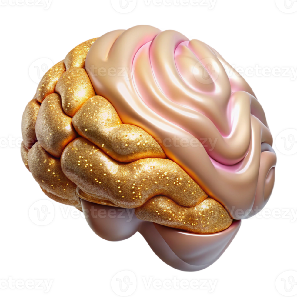 extraordinary traditional Human Brain Anatomy Lateral View Transparent Neuroscience Design high resolution png