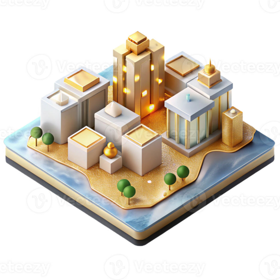 extraordinary traditional Isometric City Map Buildings and Streets Cutout for Urban Design premium png