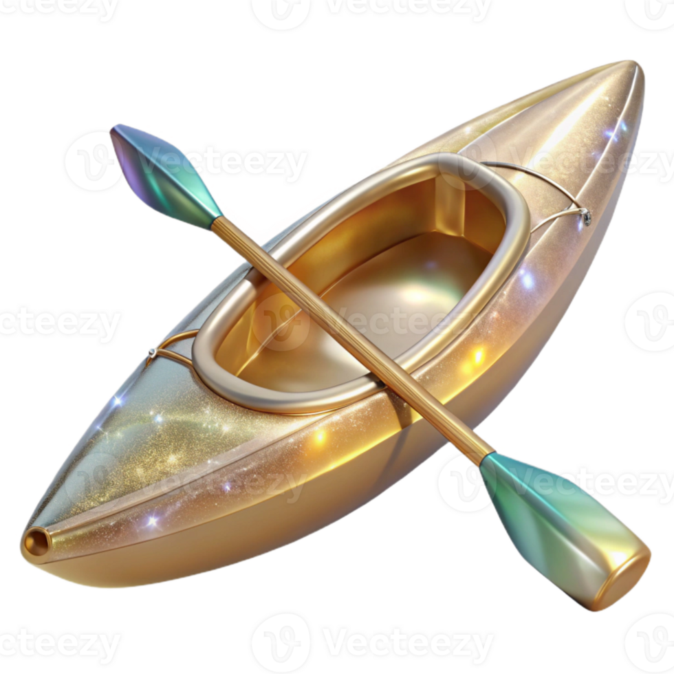 serene abstract Kayak Transparent for Outdoor Adventures original png