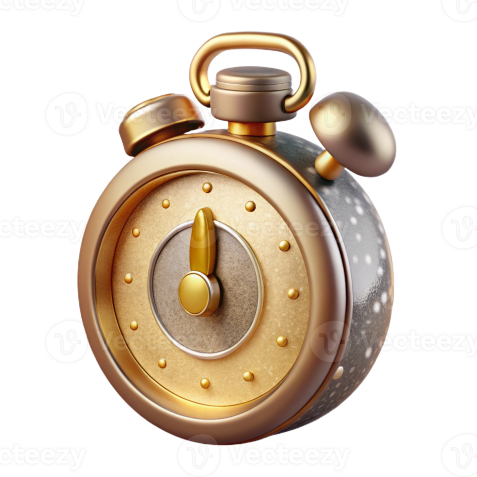 wonderful artistic Kitchen Timer Analog Clock Isolated Cooking Accessory high resolution png