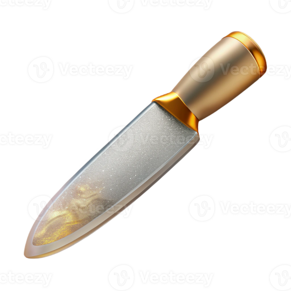 extraordinary artistic Knife Kitchen Utensil Dining Tool Isolated for Culinary Ecommerce original png