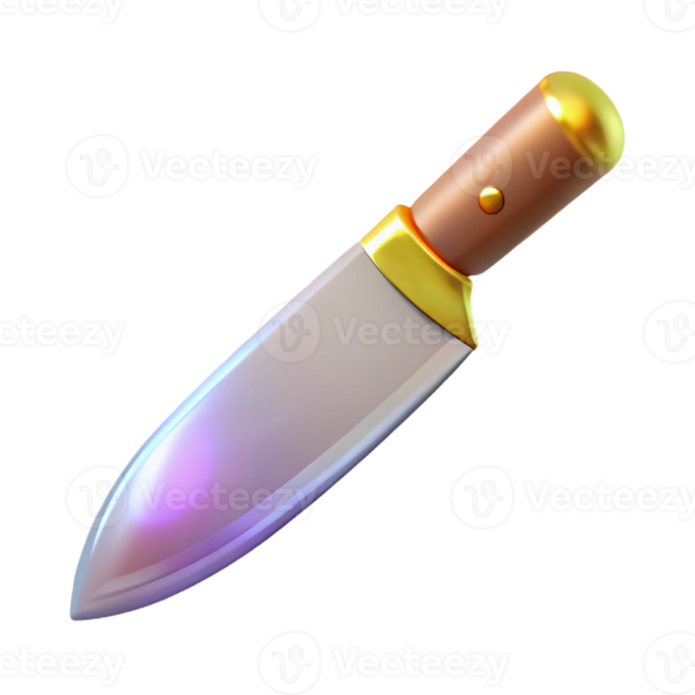 wonderful vintage Knife Sharp Kitchen Tool Isolated for Culinary Illustrations high quality png