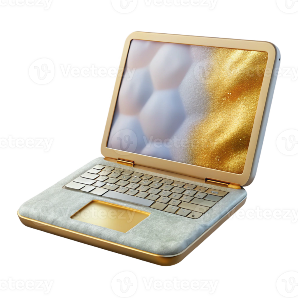 elegant contemporary Laptop with Design Software Graphic Design Creative Cutout for Digital Artists png