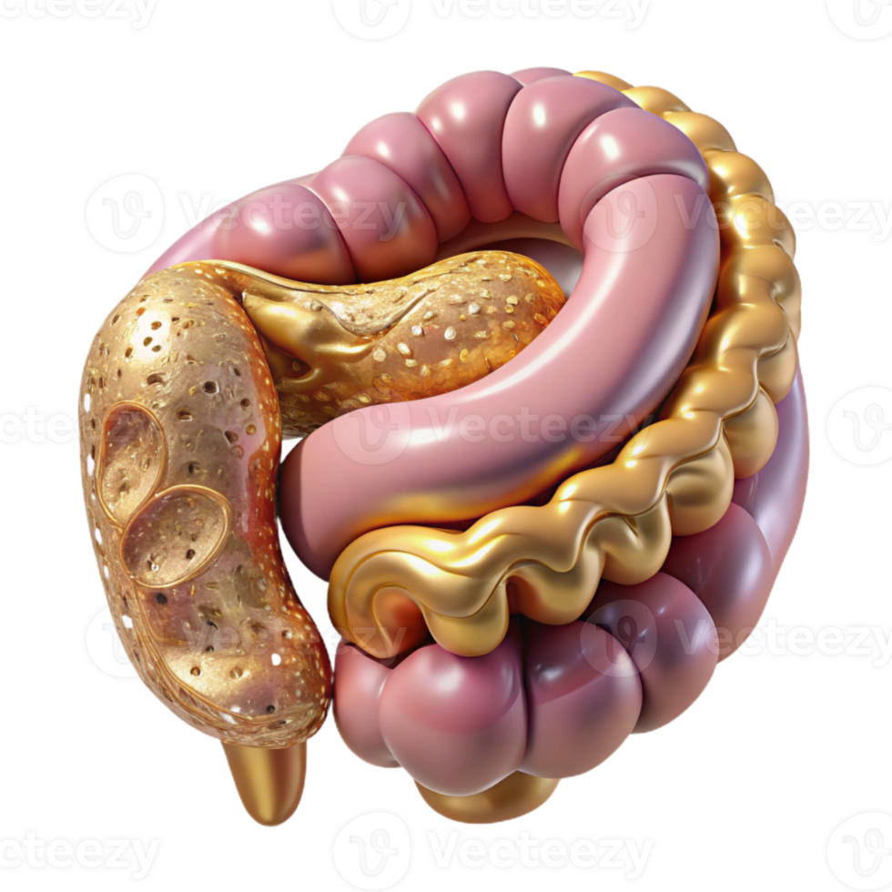 impressive vintage Large Intestine Anatomy Transparent Digestive Health original png