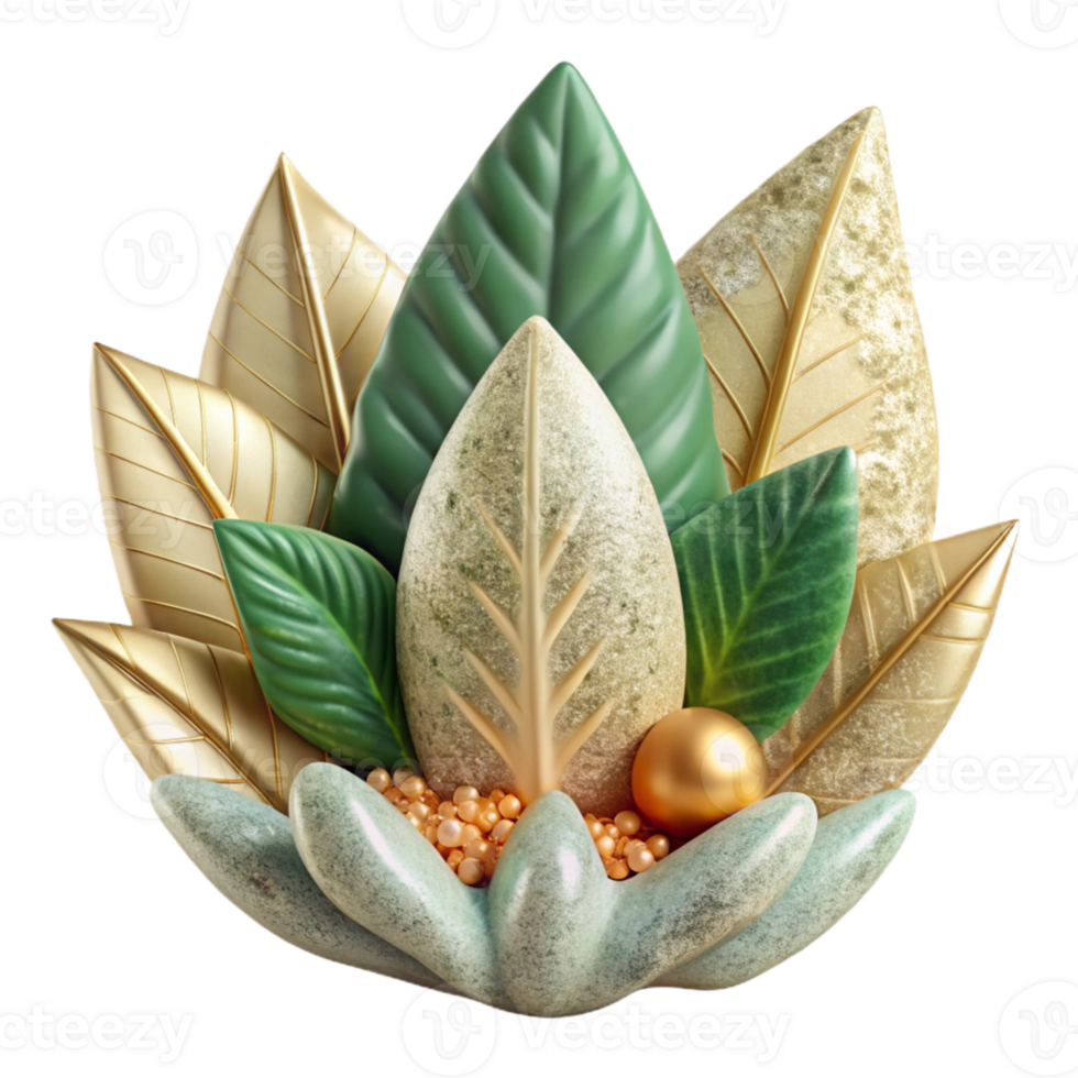 stunning rustic Leaf Cluster Transparent for Forest Scenes original png