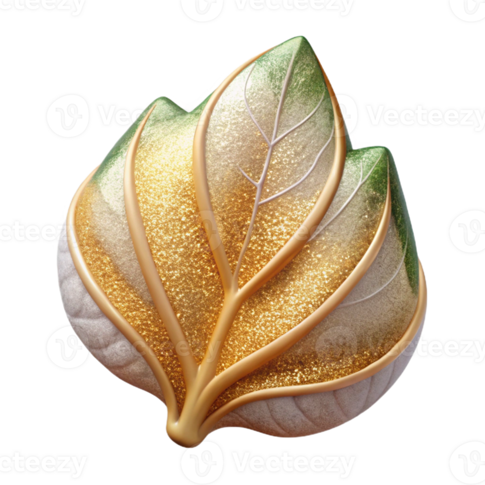 stunning artistic Leaf Cross Section Isolated for Plant Biology Education authentic png