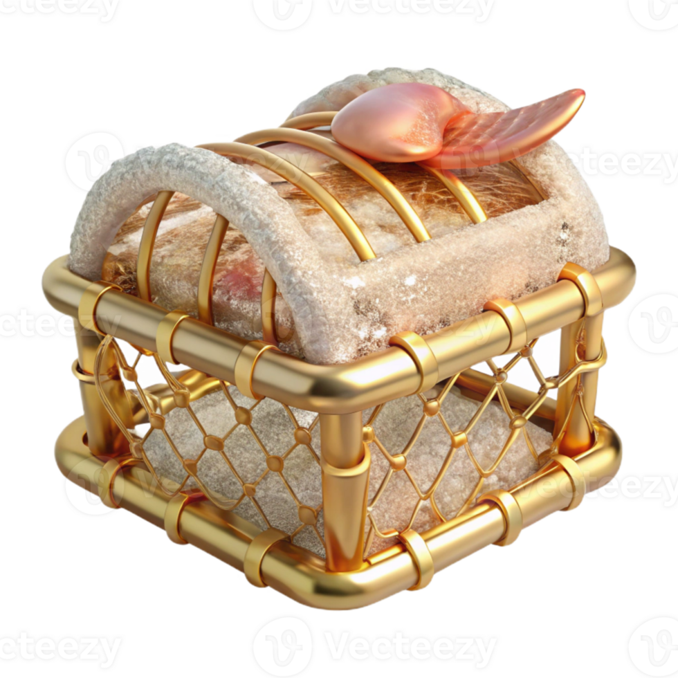 stunning minimalist Lobster Trap Transparent Background for Seafood Industry high quality png