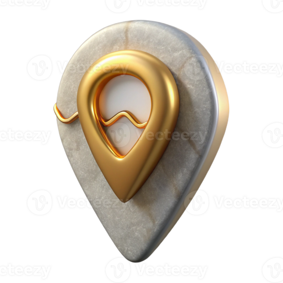 extraordinary classic Location Marker with Pulse Animation Cutout for Dynamic Maps premium png