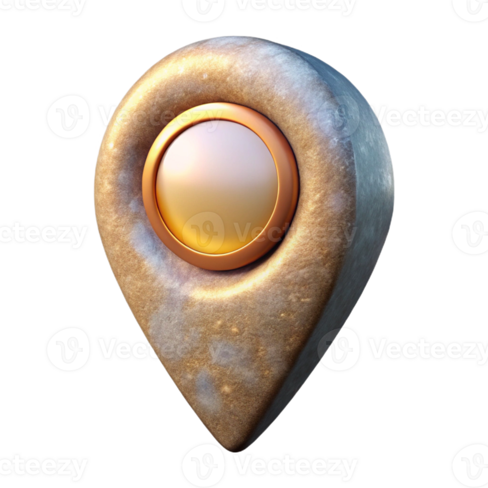 extraordinary modern Map Pin with Customizable Color and Shape Transparent for User Interfaces premium png