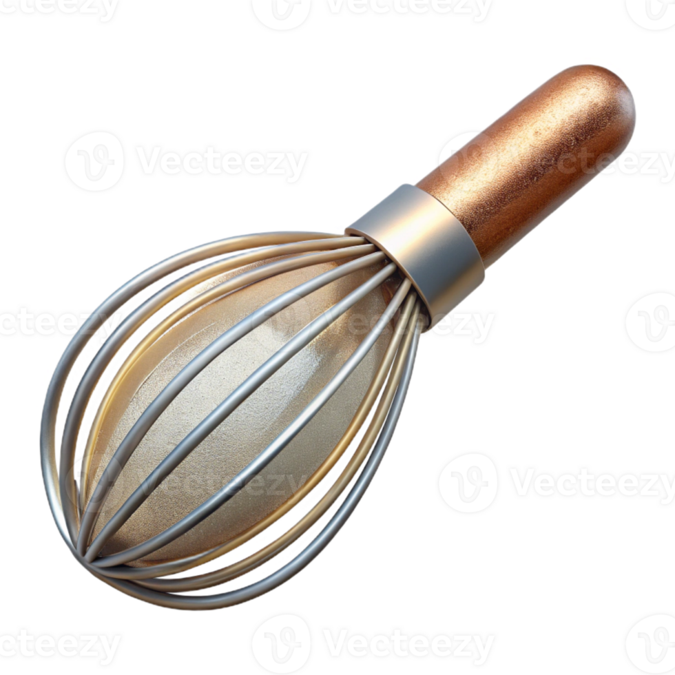 elegant rustic gold Whisk Baking Tool Cutout for Cooking Illustrations authentic png