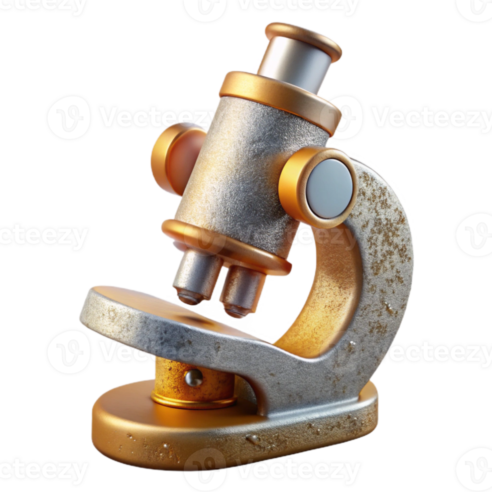 dramatic creative Microscope Lab Equipment Isolated for Scientific Research high quality png