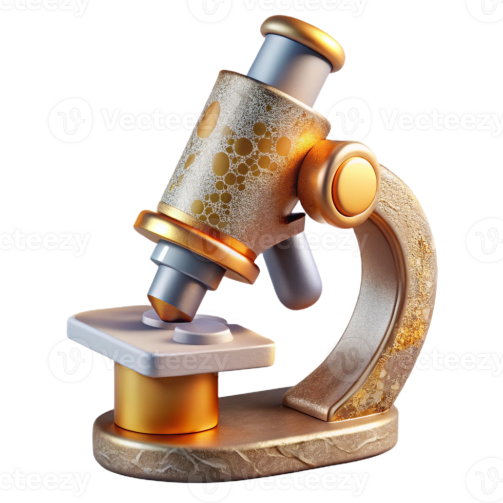 wonderful abstract Microscope Lab Equipment Isolated for Scientific Research professional png