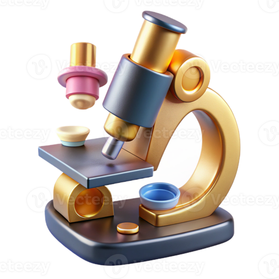 impressive rustic Microscope Lab Equipment Science Cutout Research Tool genuine png